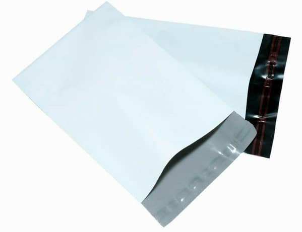 1 kg Pack: 80–100 High-Quality Packaging and Courier Flyers with Stick Tape, Address Slip Pocket, and Labels