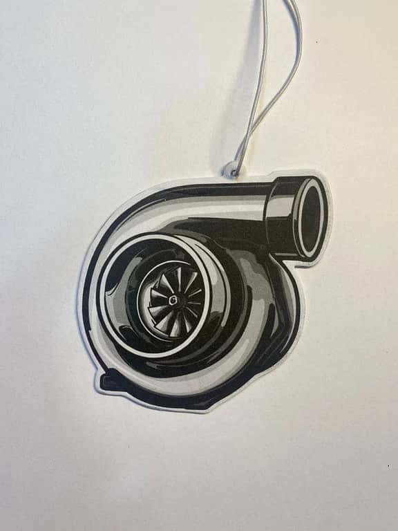 JDM Turbo Style Car Air Freshener – Hanging Perfume for Rear View Mirror (1 Pc)