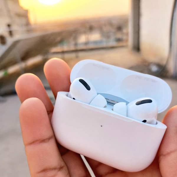 Pack of 2 AirPods Pro lite TWS Bluetooth Earbuds with Noise Cancelling, IPX7 Waterproof, Bluetooth 5.0, Hands-Free Calling