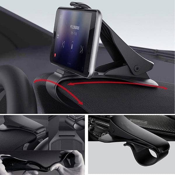 Retro Layout Automobile Dashboard Cell Phone Mount Holder Stand for Cars