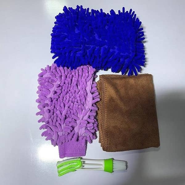 Car Care Products Combo: Car Cleaning, Detailing & Maintenance Kit for Interior and Exterior