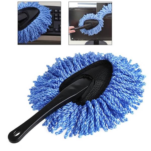 New Auto Car Cleaning Wash Brush Dusting Tool – Large Microfiber Duster for Interior, Exterior, Dashboard and Upholstery