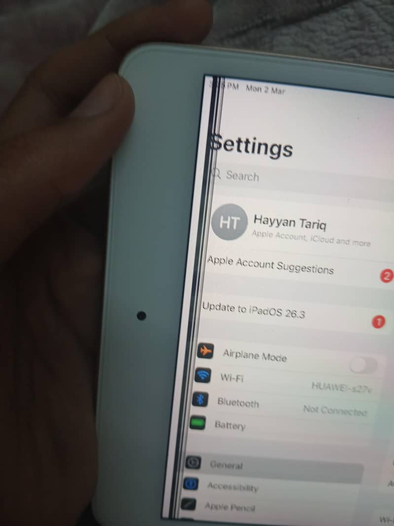 IPAD MINI 5 PANEL ISSUE ONLY 15