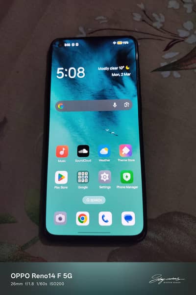 Oppo Reno 5 exchange possible.