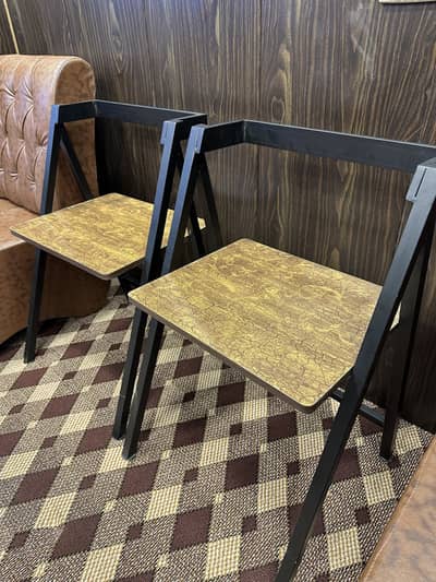 Fancy Iron and Wood Chair