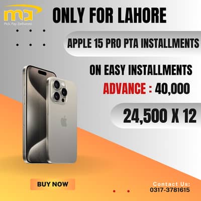 Apple iPhone 15 Pro Pta On Installments