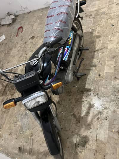 Honda CD-70 2024 modle karachi no