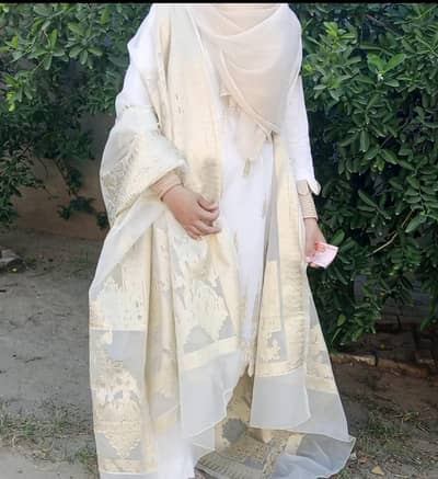 lawn dress organza dupata