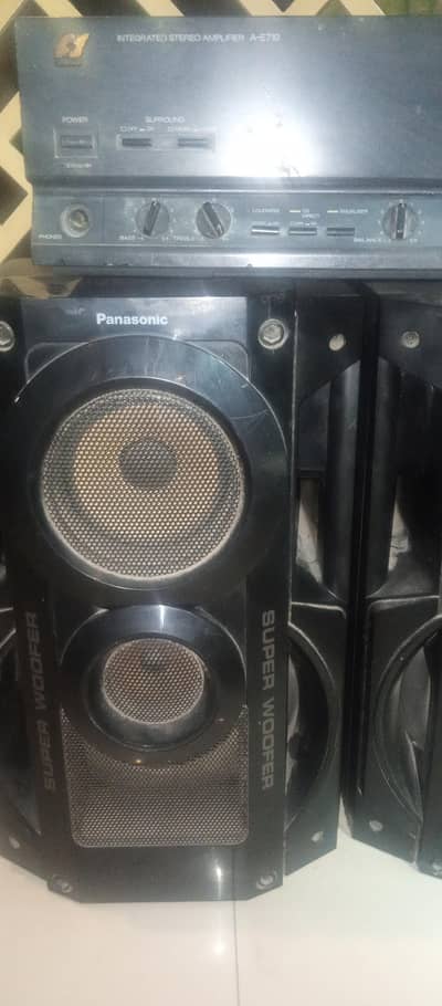 speaker and amplifier for sale