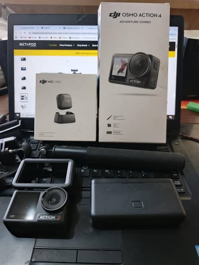 DJI Action 4 Adventure Combo +Mic Mini Transmitter