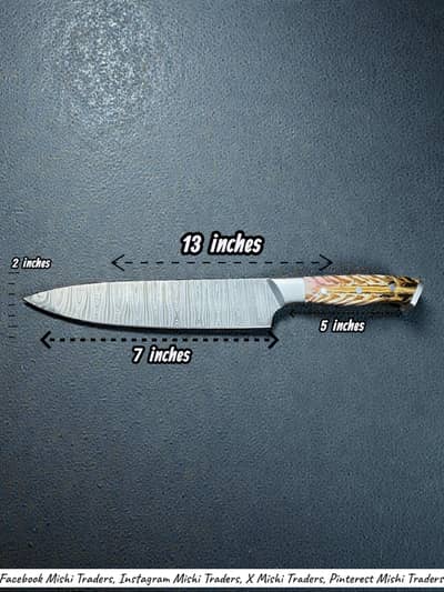 ktchen knife, chef knife, damascus knife, best for gift,
