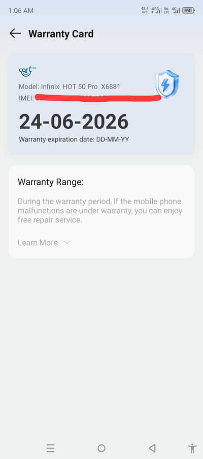infinix hot 50 pro urgent sale