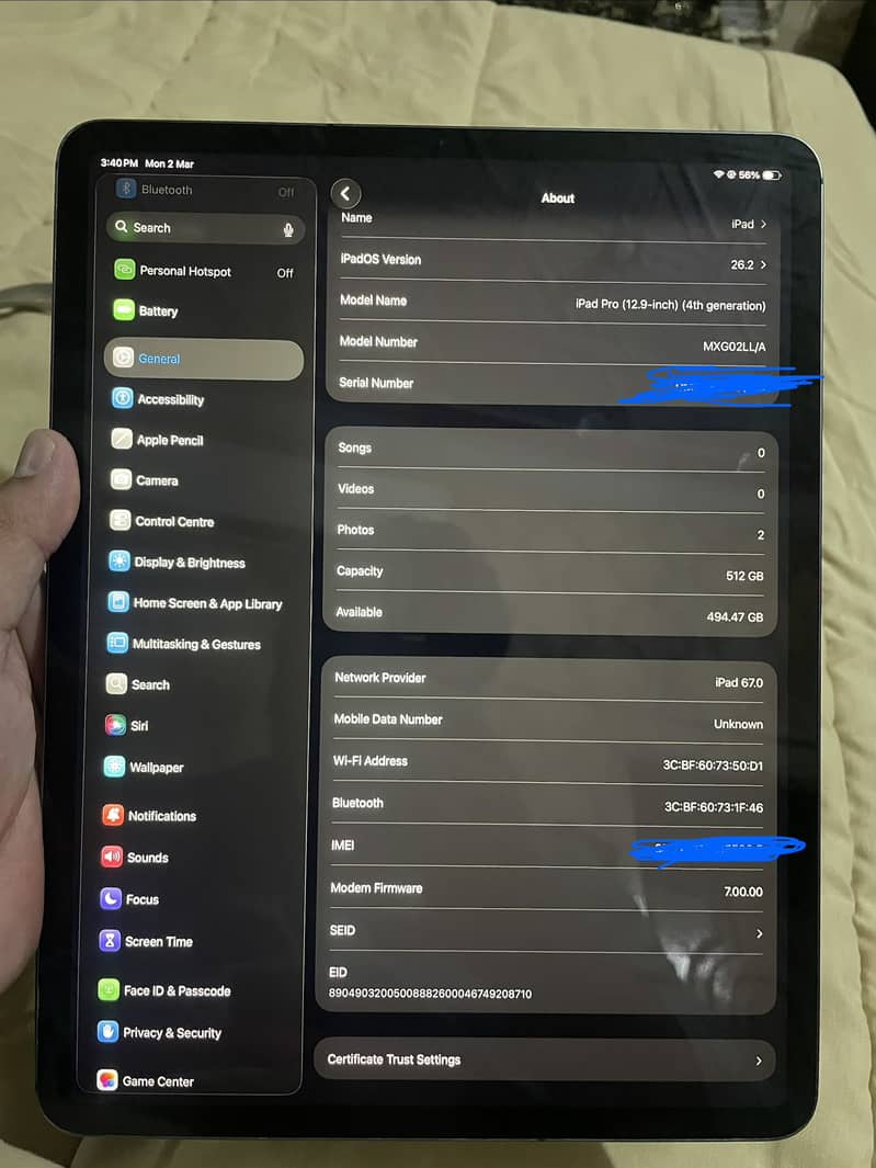 ipad pro 2020 13inch 512gb 2