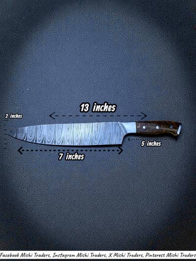 Handmade knife, Chef knife, kitchen knife,