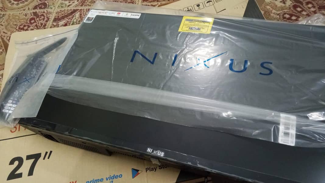 box pack boderless led never use awsome look latest Android version 0