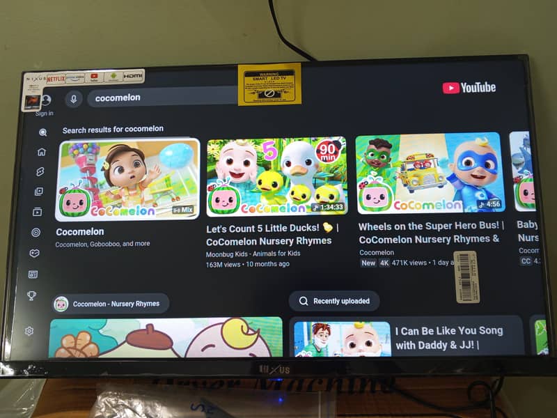 box pack boderless led never use awsome look latest Android version 8