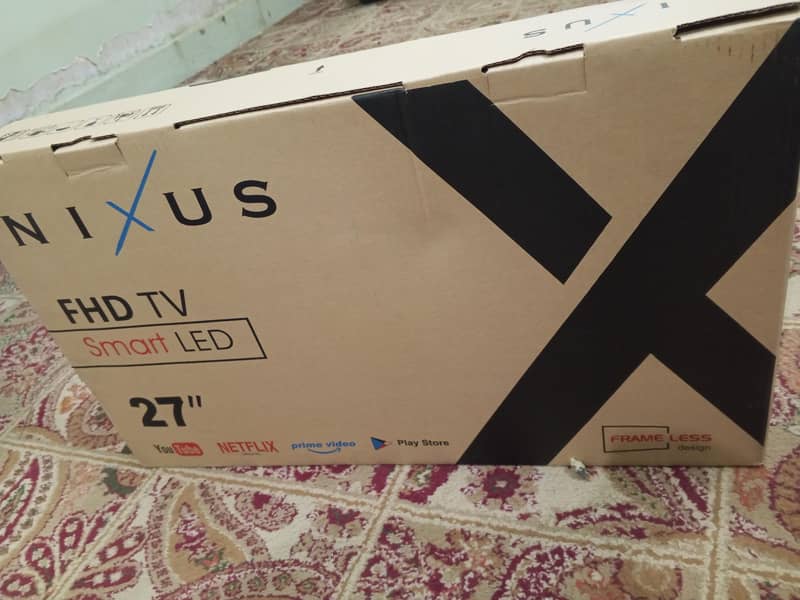 box pack boderless led never use awsome look latest Android version 10