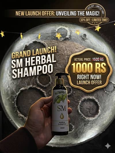 100 % Pure Herbal Shampoo