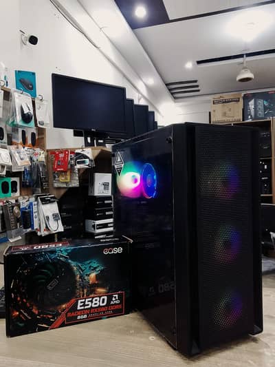 Gigabyte A320M RYZEN 5 2600 WITH RX580 8GB 2048SP GAMING PC