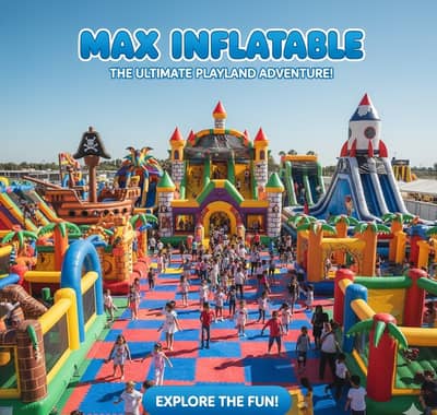 Jumbo Jump | Inflatable Castle | Baby Castle | Jumbo jump house | Max