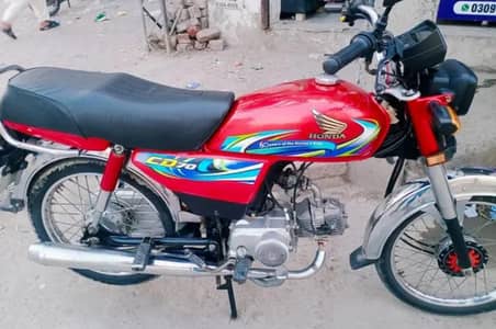 Honda CD70.2024. Modal