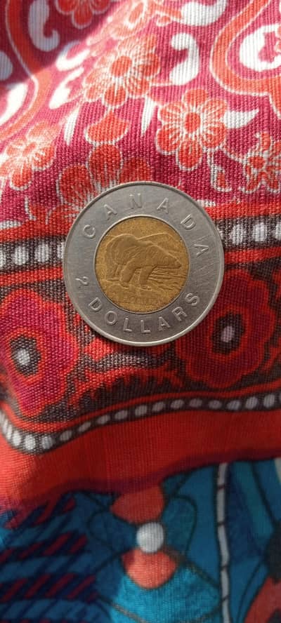 1996 Canadian 2 Dollar Coin (Toonie) – Elizabeth II – Rare Collectible