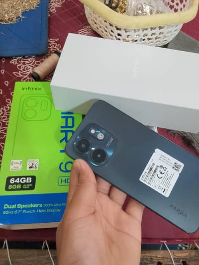 Infinix smart 9hd 4+4/64gb 10/10 ha