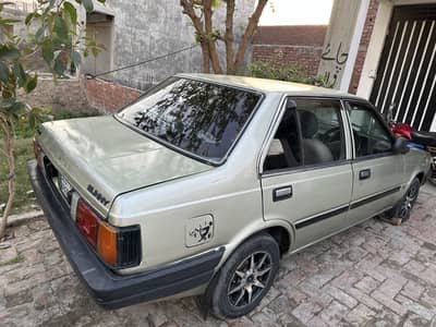 Nissan sunny 1986 motel 2018 registered