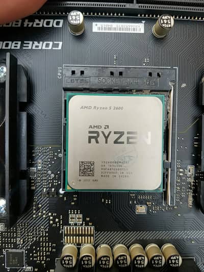 Ryzen 5 2600 + Motherboard b450 msi (4 ram slots) (2 nvme slots)