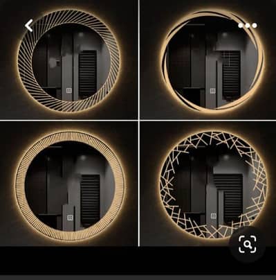 LED light Mirror || Round LED lights mirror  || Import Mirrors