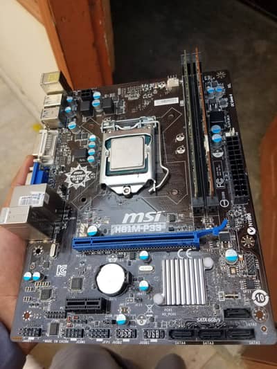 Core i5 4th Gen + Motherboard+ 8GB RAM