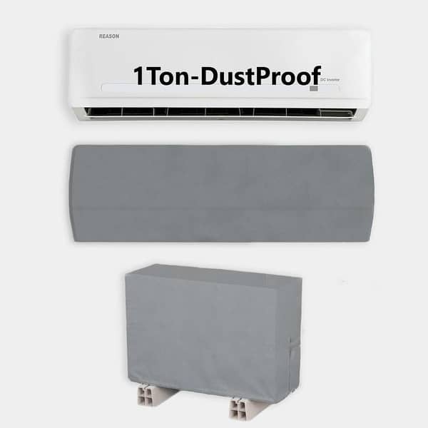 Universal 1 Ton AC Cover with Inner and Outer Non-Woven Fabric Dust and Rust Protection