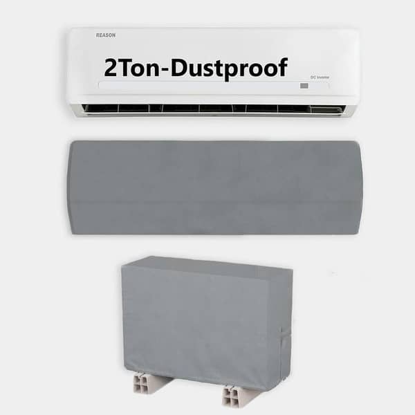 Universal 2 Ton AC Cover with Inner and Outer Layers, Non-Woven Dustproof & Rustproof