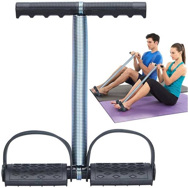 Tummy Trimmer — Single Spring and Double Spring High-Quality Home Gym Machine