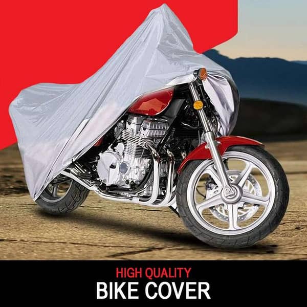 Bike Top Cover for Heavy Motorcycles — Fits All Models and Brands