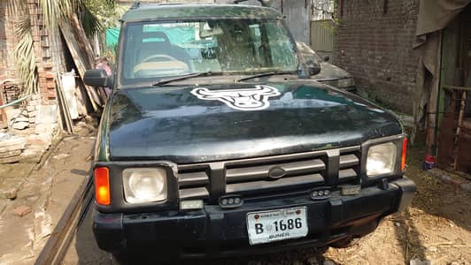 Land Rover green jeep matel body 4*4