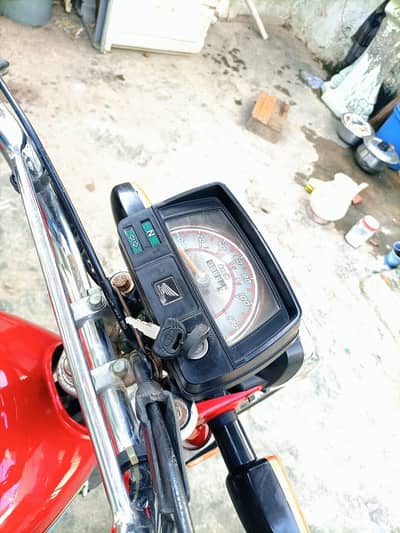 Honda CD 70cc/=Model 2024/=complete dacomint/=Karachi no