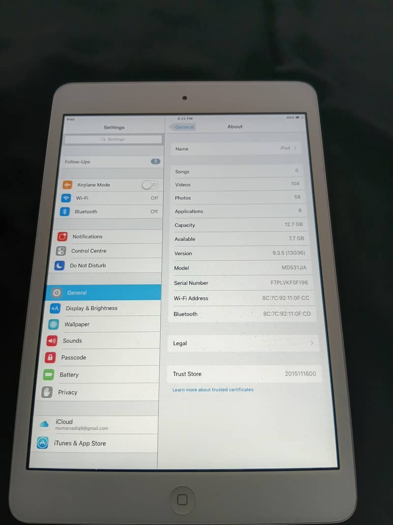 iPad mini (1st Generation) 2