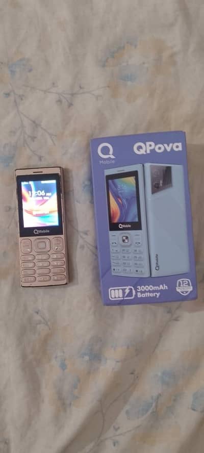 QMobile Pova with Box