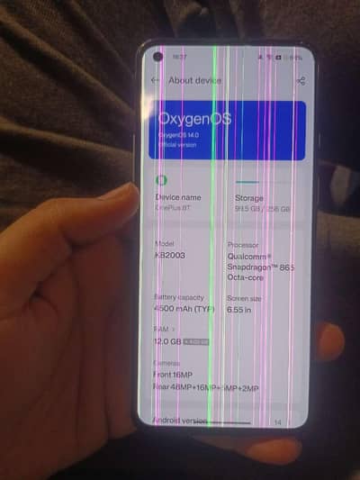 OnePlus 8t 12gb 256 gb