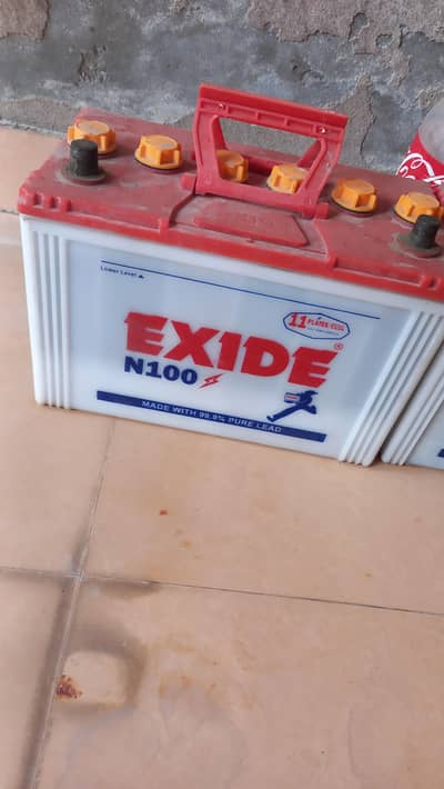 exide battery 100am 11 plate for sale