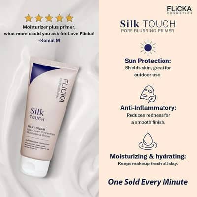 flicka silk touch cream primer