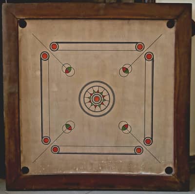 Wooden Carrom Board – Full Size – Good Condition