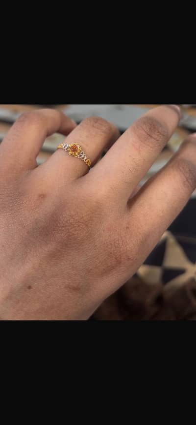 22k gold ring for ladies