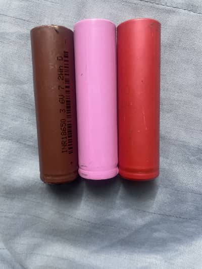 2pcs Lithium Cell 18650 ( 2000 mAh )