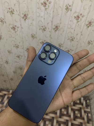 15 PRO MAX JV 256 GB BLUE TIATANIUM