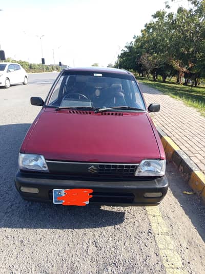 Suzuki Mehran VX Islamabad Number