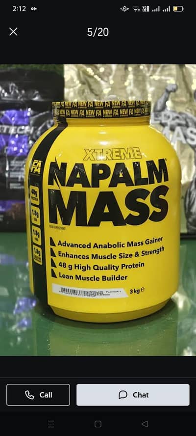 Proteins and Creatine available for sale