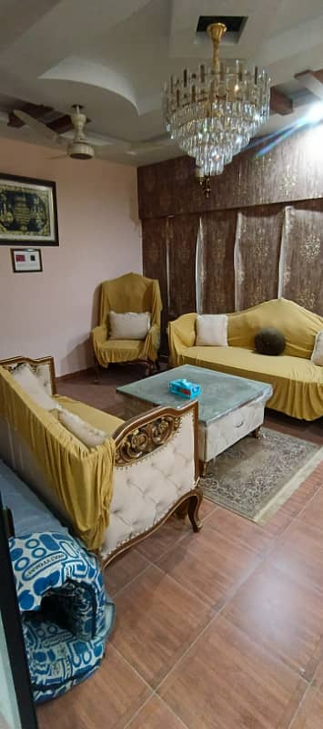 Flat Rent fully furnished 2 bed dd 1st floor westopen lift parking line water