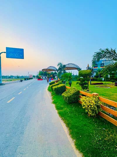3 Marla Plot For Sale In Omega Residencia Lahore